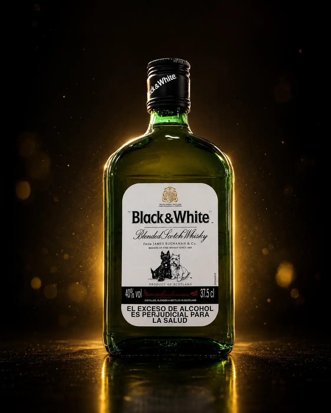Botella de whisky Black & White 375 ml — Candy Store Pereira